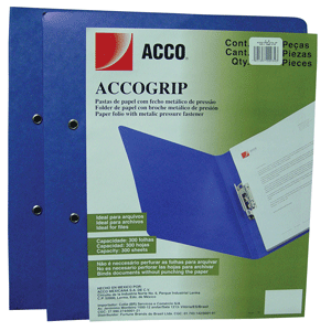 ACCOGRIP TAMAÑO CARTA COLOR AZUL OBSCURO 2PK ACCOGRIP TAMAÑO CARTA COLOR AZUL OBSCURO 2PK