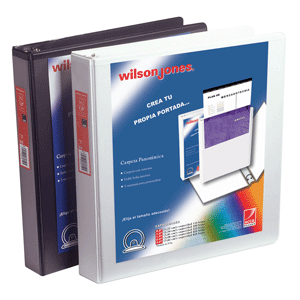 CARPETA PANORAMICA 362 ARO O 1.5""" BLANCA WILSON J. CARPETA PANORAMICA 362 ARO O 1.5""" BLANCA WILSON J.