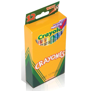 CRAYONES STANDAR CRAYOLA CAJA C/12