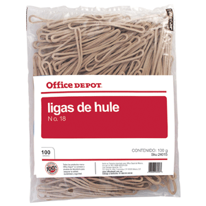 HULES OFFICE DEPOT #18 BOLSA CON 100 GRAMOS