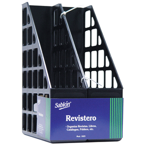 REVISTERO SABLON NEGRO 2PK