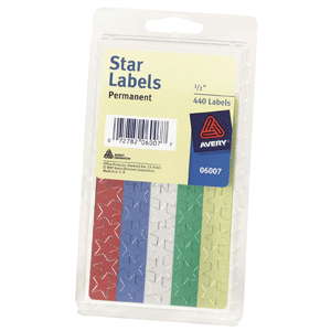 ETIQ ESTRELLAS DE COLORES C330 ETIQ ESTRELLAS DE COLORES C330