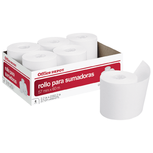 ROLLO PARA CALCULADORA 57x40 C/12 OD ROLLO PARA CALCULADORA 57x40 C/12 OD