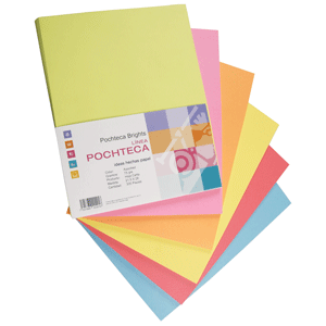 PAPEL BRIGHTS SURTIDOS T/C 300 HJS / 75 GR