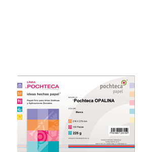 CARTULINA OPALINA 225G TC 100H CARTULINA OPALINA 225G TC 100H