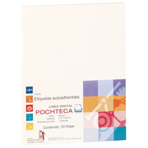 ETQ., AUTOADHERIBLE T/C BLANCO ETQ., AUTOADHERIBLE T/C BLANCO