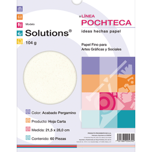 PAPEL SOLUTIONS ACABADO PERGAMINO T/C 60 HJS / 104 PAPEL SOLUTIONS ACABADO PERGAMINO T/C 60 HJS / 104