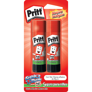 LÁPIZ ADHESIVO PRITT 20 GR P/2