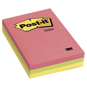 POST-IT NEON 4X6 PKT/3 POST-IT NEON 4X6 PKT/3