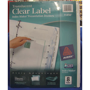 DIVISION PLASTICA PK/8 AVERY