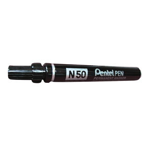 MARCADOR NEGRO N50-A PERMANENTE PENTEL