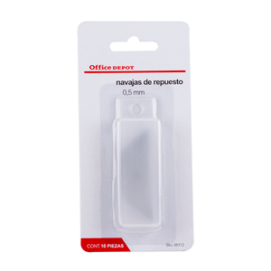 REPUESTO PARA CUTTER USO RUDO PK/10 OFFICE DEPOT REPUESTO PARA CUTTER USO RUDO PK/10 OFFICE DEPOT