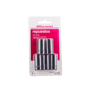 RODILLOS DE TINTA C/5 OFFICE DEPOT