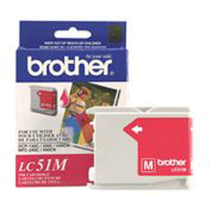 TINTA BROTHER LC51M MAGENTA PARA MFC-240 DCP-130