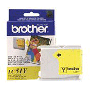 TINTA BROTHER LC-51Y YELLOW PARA MFC-240C DCP130 TINTA BROTHER LC-51Y YELLOW PARA MFC-240C DCP130