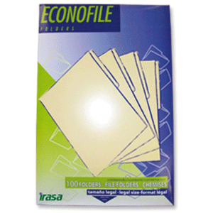 FOLDER MANILA ECONOFILE TAMAÑO LEGAL CJ/100 FOLDER MANILA ECONOFILE TAMAÑO LEGAL CJ/100