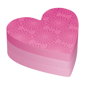 POST-IT SUAJADO CORAZON POST-IT SUAJADO CORAZON