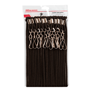 CORDON P/GAFETE 12PK NEGRO OFFICE DEPOT CORDON P/GAFETE 12PK NEGRO OFFICE DEPOT