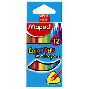 CRAYONES CERA COLOR PEPS CAJA C/12 CRAYONES CERA COLOR PEPS CAJA C/12