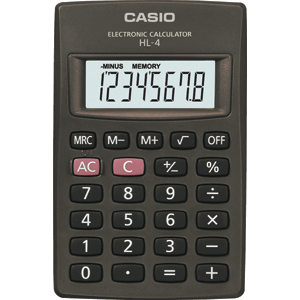 CALCULADORA DE BOLSILL-300VC-B