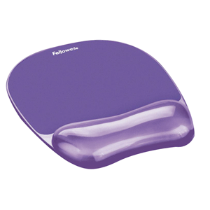 MOUSE PAD C/REPOSAMUNECA GEL MORADO MOUSE PAD C/REPOSAMUNECA GEL MORADO