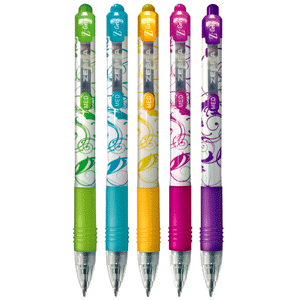 BOLIGRAFO CON GRIP FLORAL B/3 BOLIGRAFO CON GRIP FLORAL B/3