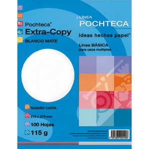 EXTRA COPY BLANCO MATE 115G 100HJS