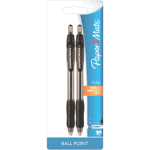 BOLIGRAFO PAPER MATE (NEGRO,RETRACTIL,1.4MM,2PZAS) BOLIGRAFO PAPER MATE (NEGRO,RETRACTIL,1.4MM,2PZAS)