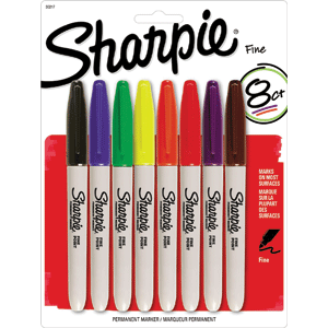 MARCADORES SHARPIE FINE 8CD MARCADORES SHARPIE FINE 8CD