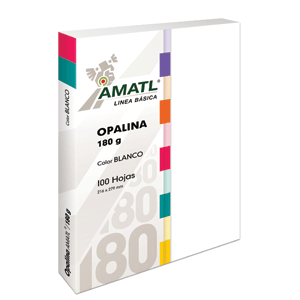 OPALINA AMATL BLANCA 180G CARTA 100 HJS