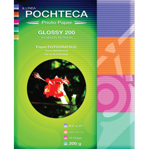 PAPEL FOTOGRAFICO GLOSSY 200G T/C 15 HJS PAPEL FOTOGRAFICO GLOSSY 200G T/C 15 HJS