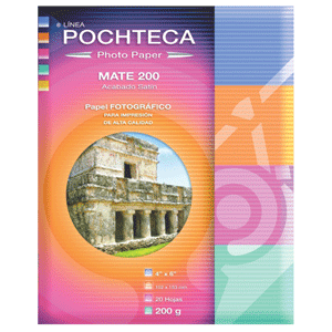 PAPEL FOTOGRAFICO MATE SATIN 200G 4X6P20H PAPEL FOTOGRAFICO MATE SATIN 200G 4X6P20H