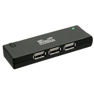 HUB USB 4 PUERTOS KLIPX