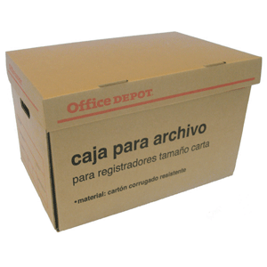 CAJA P/ARCHIVO D/REGISTRADORES CAJA P/ARCHIVO D/REGISTRADORES
