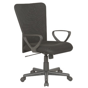 SILLA EJECUTIVA EN TELA NEGRO SILLA EJECUTIVA EN TELA NEGRO