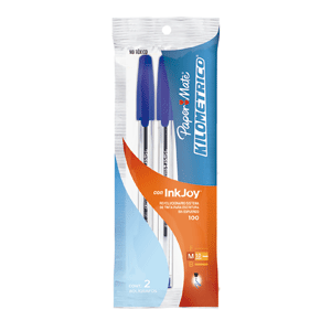 BOLIGRAFO PAPER MATE (KILOMETRICO,1.0MM,AZUL,2PZS) BOLIGRAFO PAPER MATE (KILOMETRICO,1.0MM,AZUL,2PZS)
