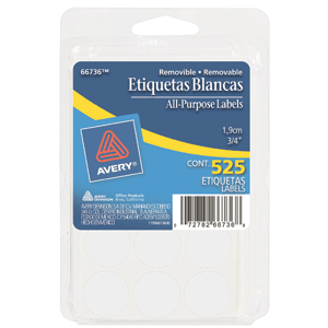 ETIQUETAS REDONDAS BLANCAS ETIQUETAS REDONDAS BLANCAS