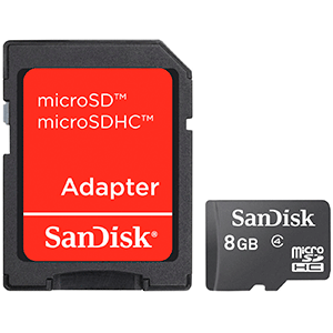 TARJETA MICRO SD SANDISK 8GB TARJETA MICRO SD SANDISK 8GB