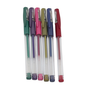 BOLIGRAFO RED TOP (GEL COLORES METALICOS. 6 PZAS) BOLIGRAFO RED TOP (GEL COLORES METALICOS. 6 PZAS)