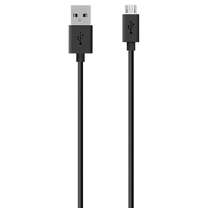 CABLE MICRO USB NEGRO BELKIN