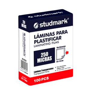 LAMINAS 80 X 110MM 250 MICRAS
