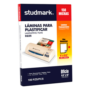 LAMINAS OF 150 MIC 228X345MM