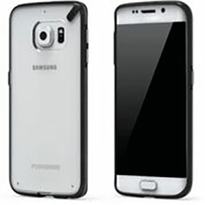 ESTUCHE PURE GEAR GALAXY 6 EDGE TRANS/NEGRO ESTUCHE PURE GEAR GALAXY 6 EDGE TRANS/NEGRO