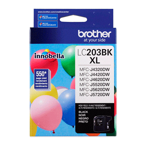 CARTUCHO BROTHER NEGRO LC203BK CARTUCHO BROTHER NEGRO LC203BK