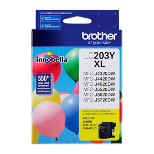 CARTUCHO BROTHER AMARILLO LC203Y CARTUCHO BROTHER AMARILLO LC203Y
