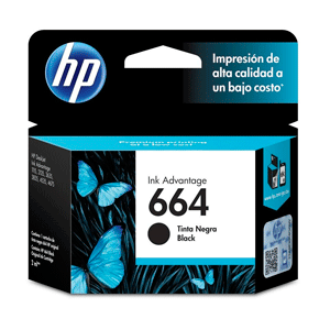 CARTUCHO DE TINTA HP 664 NEGRO CARTUCHO DE TINTA HP 664 NEGRO