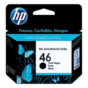 CARTUCHO DE TINTA HP 46 NEGRO CARTUCHO DE TINTA HP 46 NEGRO