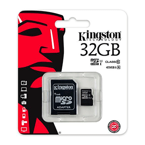 MEMORIA SDC10 KINGSTON 32GB+ADAPTADOR MEMORIA SDC10 KINGSTON 32GB+ADAPTADOR