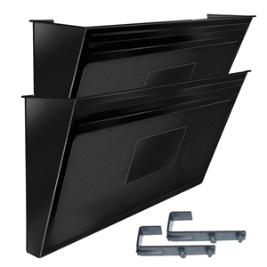 EXPOSITOR MODULAR  X 2 UNIDADES  NEGRO EXPOSITOR MODULAR  X 2 UNIDADES  NEGRO