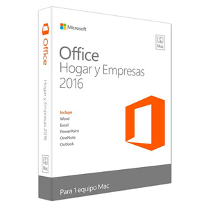 OFFICE HOGAR & EMPRESA MAC 2016